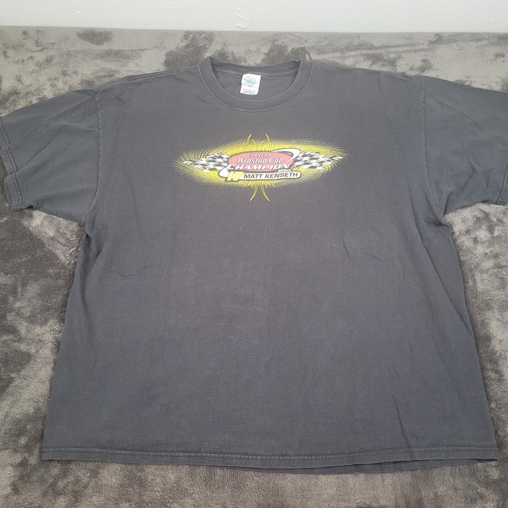 2003 Vintage Matt Kenseth Winston Cup Champion Graphic Tee Size 3XL Dewalt